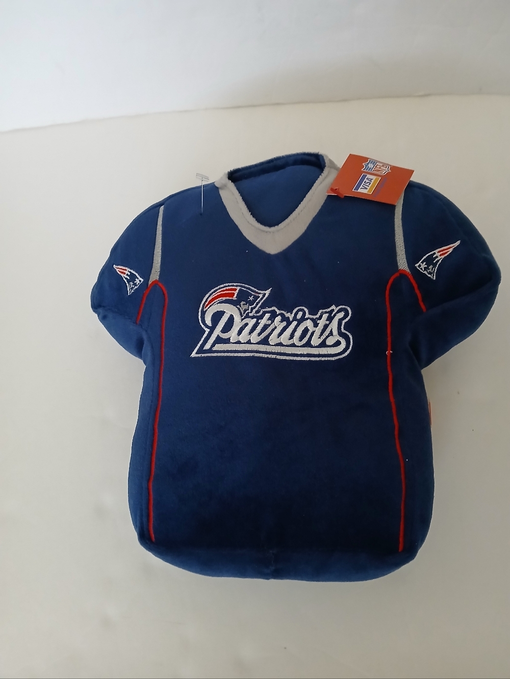 New England Patriots NFL Team Beans Jersey Pillow
